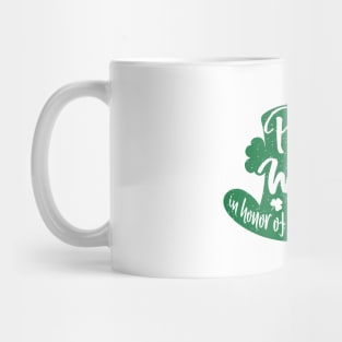 St Patrick's Day Irish Funny Pervert Adult Lewd Sex Joke Mug